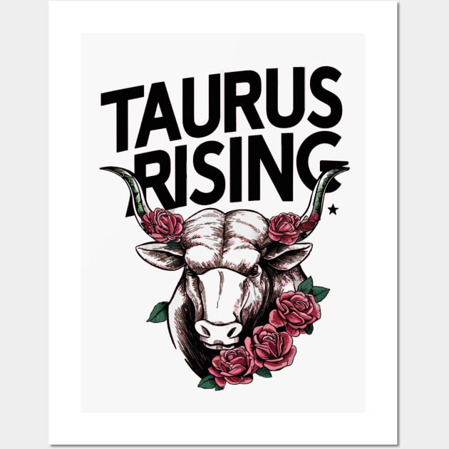 Taurus Rising Wall Art by Custom Prints HD